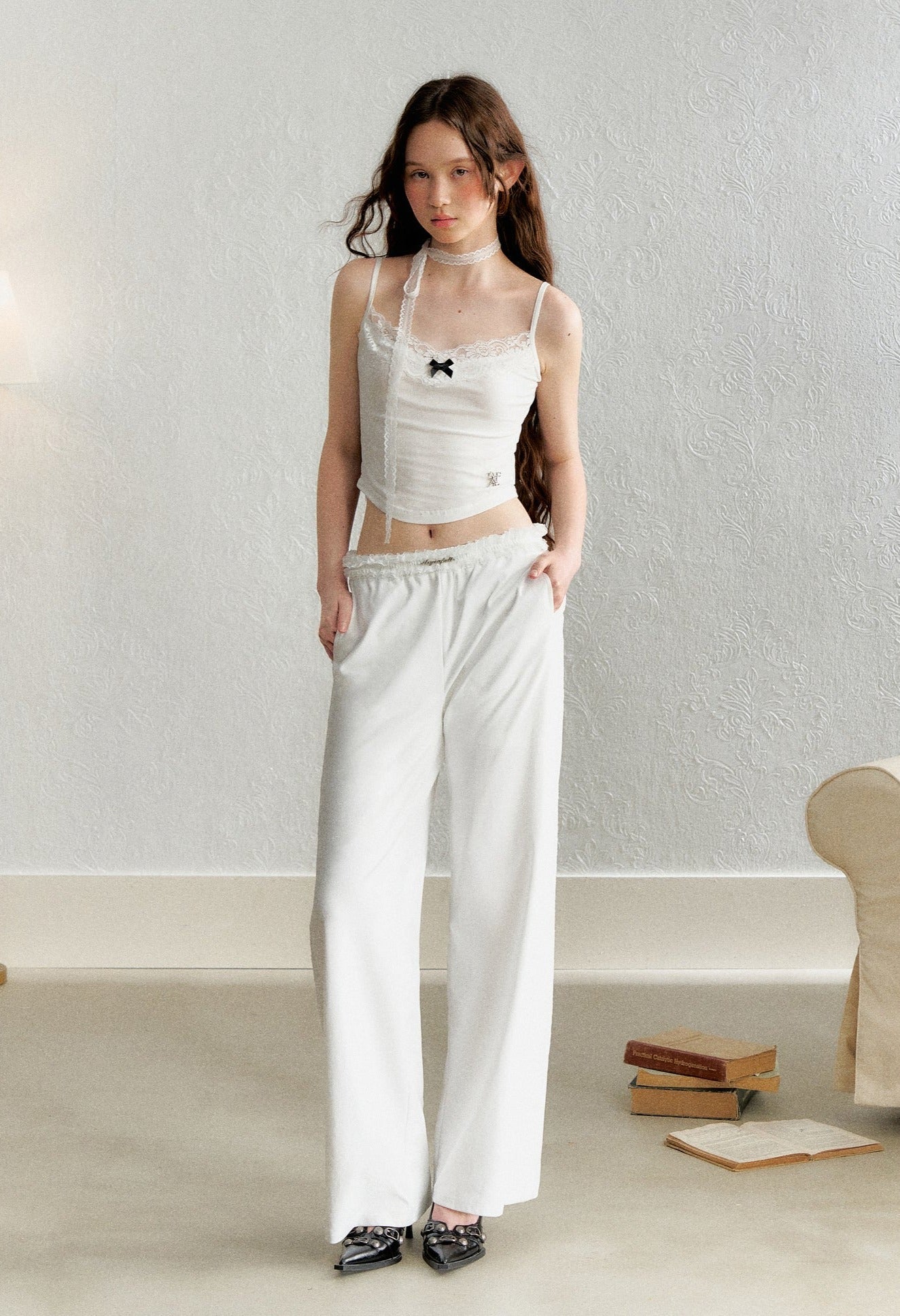 Vintage Lace Patchwork Trousers - COPPING THREADS - AYF