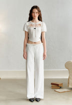 Vintage Lace Patchwork Trousers - COPPING THREADS - AYF