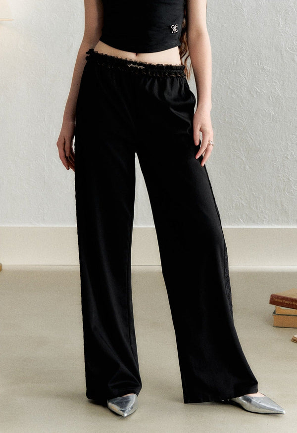 Vintage Lace Patchwork Trousers - COPPING THREADS - AYF