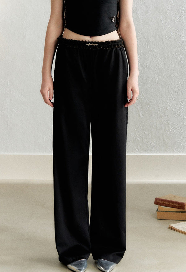Vintage Lace Patchwork Trousers - COPPING THREADS - AYF