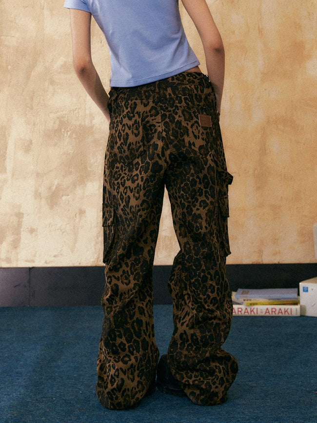 Vintage Hose mit Leopardenmuster Main Image