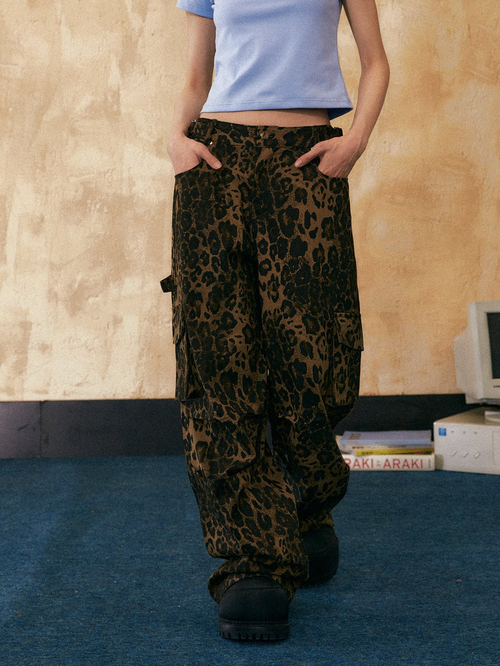 Vintage Leopard Print Pants - COPPING THREADS - CHICISLAND