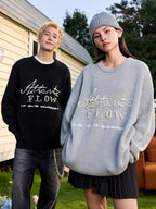 Vintage Loose Fit Street Style Pearl Embroidery Knit Sweater - COPPING THREADS - Harsh and Cruel