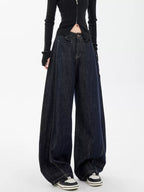 Vintage Loose Fit Wide - Leg Denim - COPPING THREADS - CHICISLAND