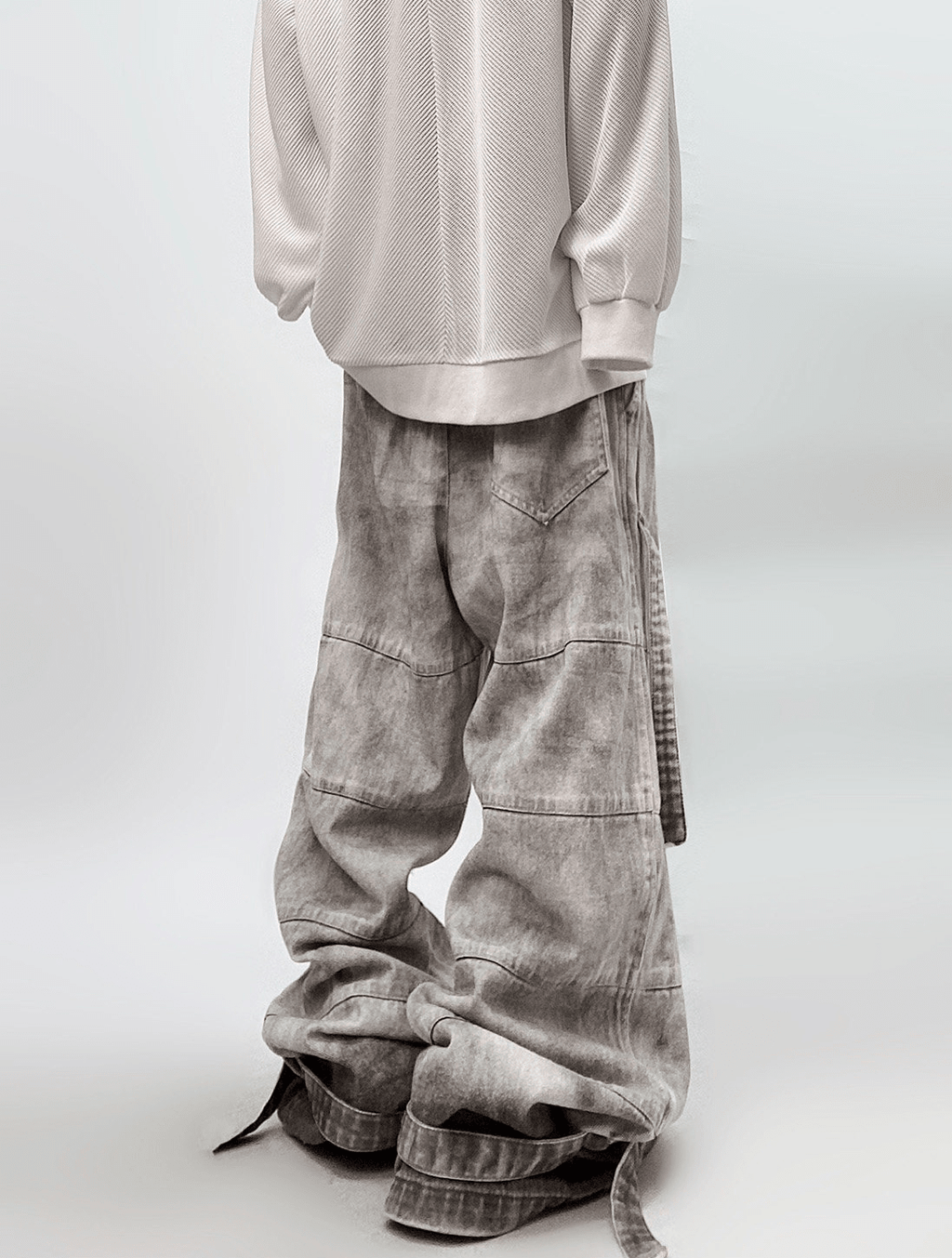 Vintage Mud - Dyed Washed Baggy Jeans - COPPING THREADS - CT Select