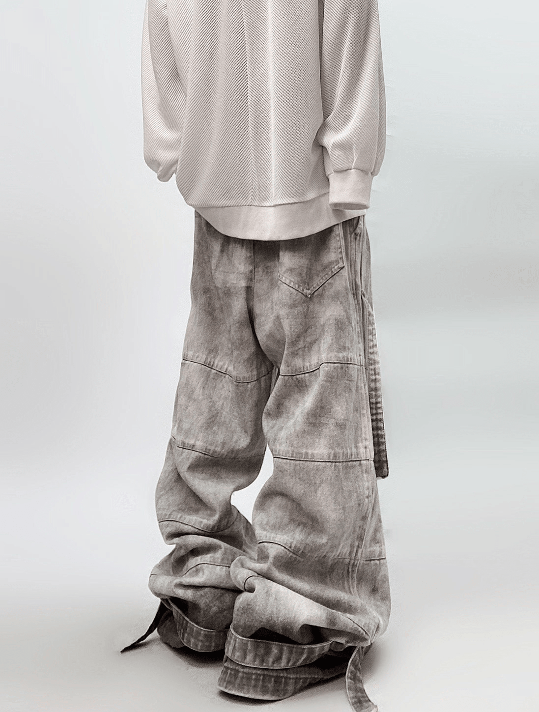 Vintage Mud - Dyed Washed Baggy Jeans - COPPING THREADS - CT Select