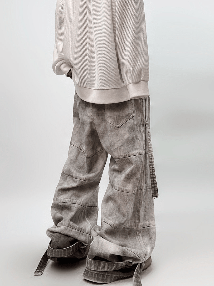 Vintage Mud - Dyed Washed Baggy Jeans - COPPING THREADS - CT Select