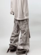 Vintage Mud - Dyed Washed Baggy Jeans - COPPING THREADS - CT Select