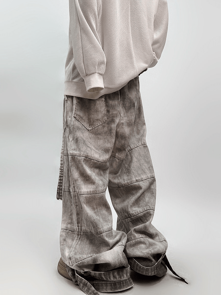 Vintage Mud - Dyed Washed Baggy Jeans - COPPING THREADS - CT Select