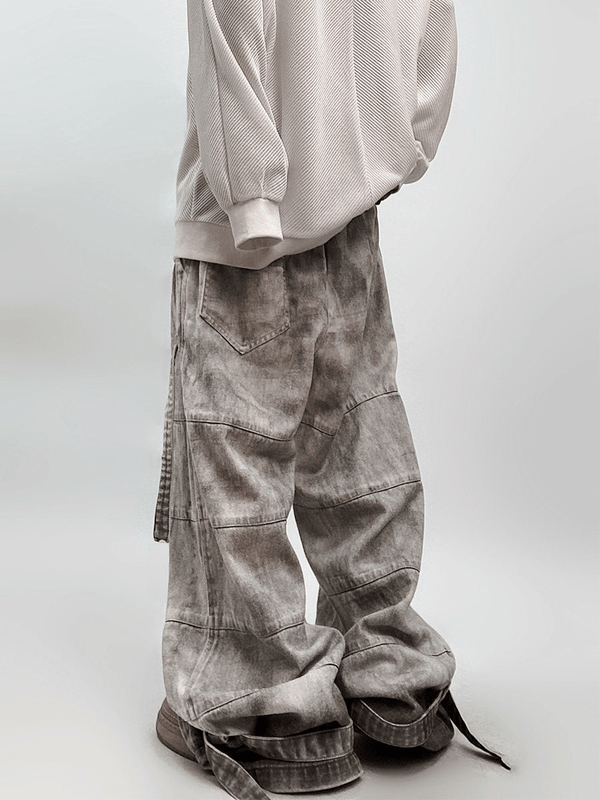 Vintage Mud - Dyed Washed Baggy Jeans - COPPING THREADS - CT Select