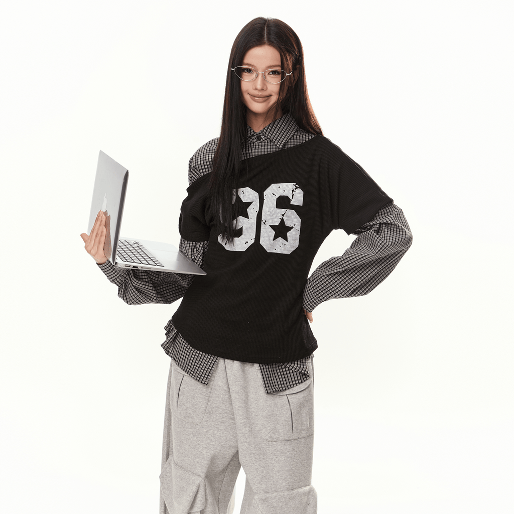 Vintage Off - Shoulder 96 Graphic Tee - COPPING THREADS - CT Select