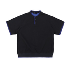 Vintage Old Money Knit Henley Shirt - COPPING THREADS - CT Select