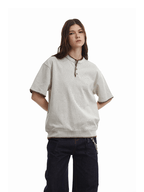 Vintage Old Money Knit Henley Shirt - COPPING THREADS - CT Select