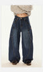 Vintage Oversized Pocket Curved Knife - Cut Denim - COPPING THREADS - CHICISLAND