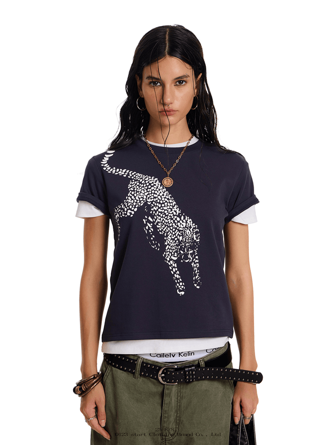 Vintage Panther Graphic Tee - COPPING THREADS - 0123Start Hover Image