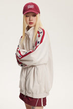 Vintage Patchwork Zipper Band Jacket - COPPING THREADS - CATTEE