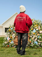 Vintage Pearl Embroidered Velvet Quilted Bomber Jacket - COPPING THREADS - Harsh and Cruel