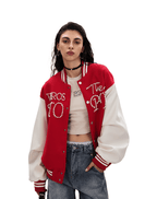 Vintage Pearl Embroidery Baseball Jacket - COPPING THREADS - CT Select