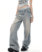 Vintage Pinstripe Washed Denim - COPPING THREADS - 0123Start