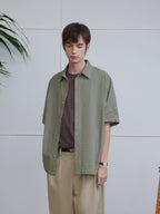 Vintage Plaid Collared Short Sleeve Shirt - COPPING THREADS - CT Select