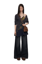 Vintage Plaid Cotton Layered Slip Dress - COPPING THREADS - MOROMORO