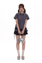 Vintage Plaid Ruffle Hem Shirt - COPPING THREADS - MOROMORO