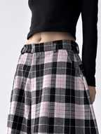 Vintage Plaid Wide - Leg Pants - COPPING THREADS - CT Select