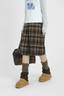 Vintage Plaid Wool - Blend Fleece Shorts - COPPING THREADS - CT Coquette