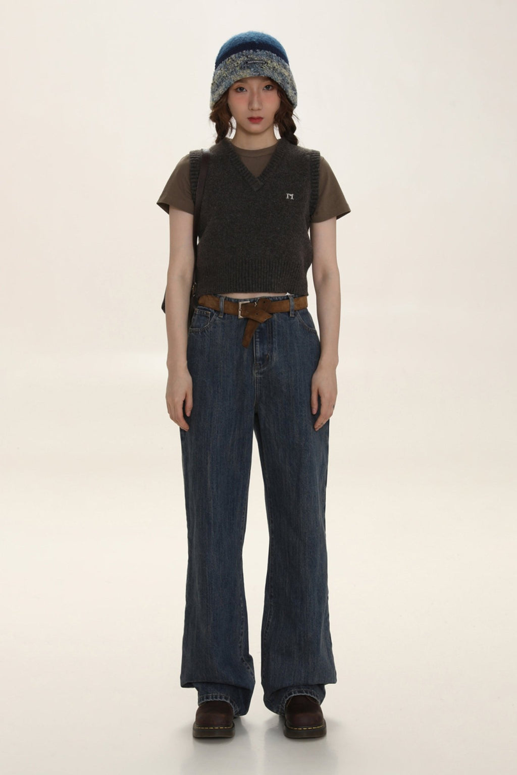 Vintage Preppy Knit Vest - COPPING THREADS - MOROMORO