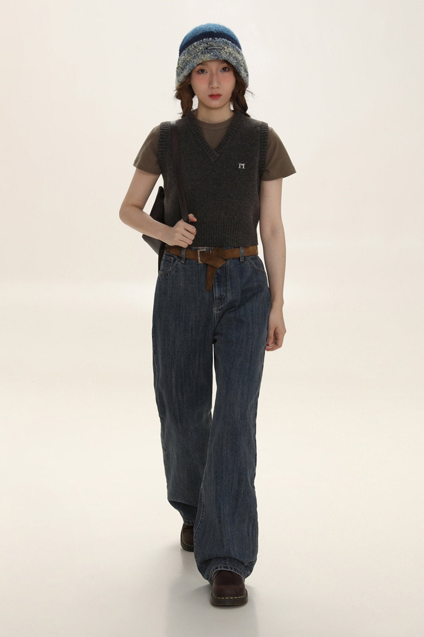 Vintage Preppy Knit Vest - COPPING THREADS - MOROMORO