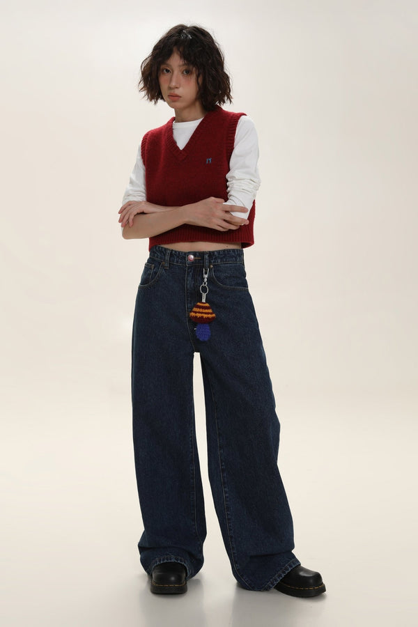 Vintage Preppy Knit Vest - COPPING THREADS - MOROMORO