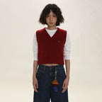 Vintage Preppy Knit Vest - COPPING THREADS - MOROMORO