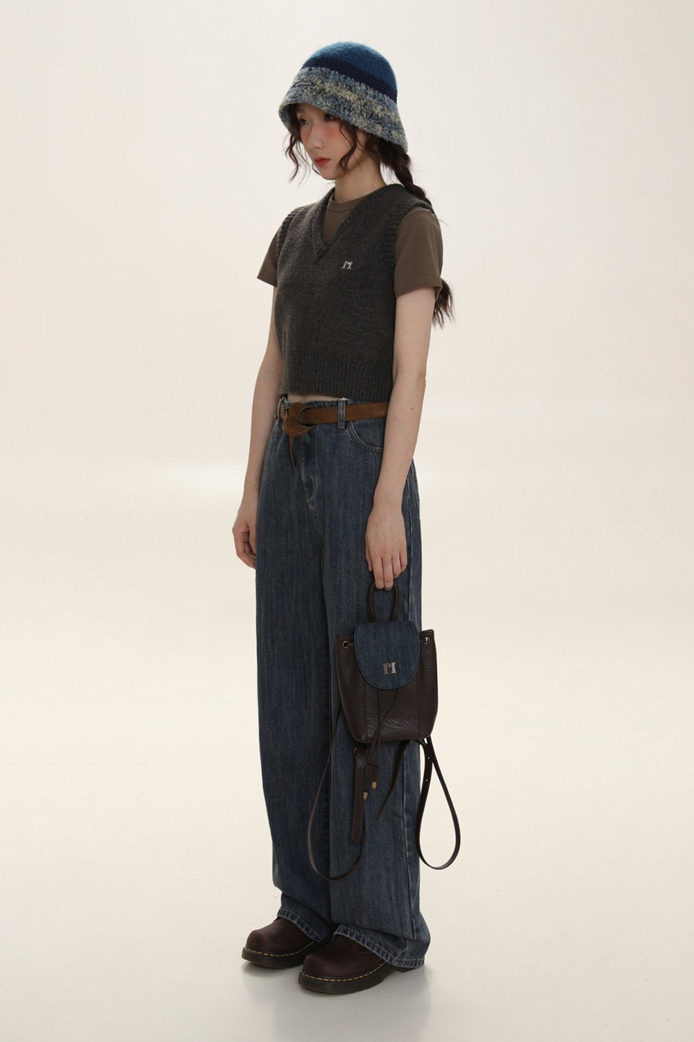 Vintage Preppy Knit Vest - COPPING THREADS - MOROMORO