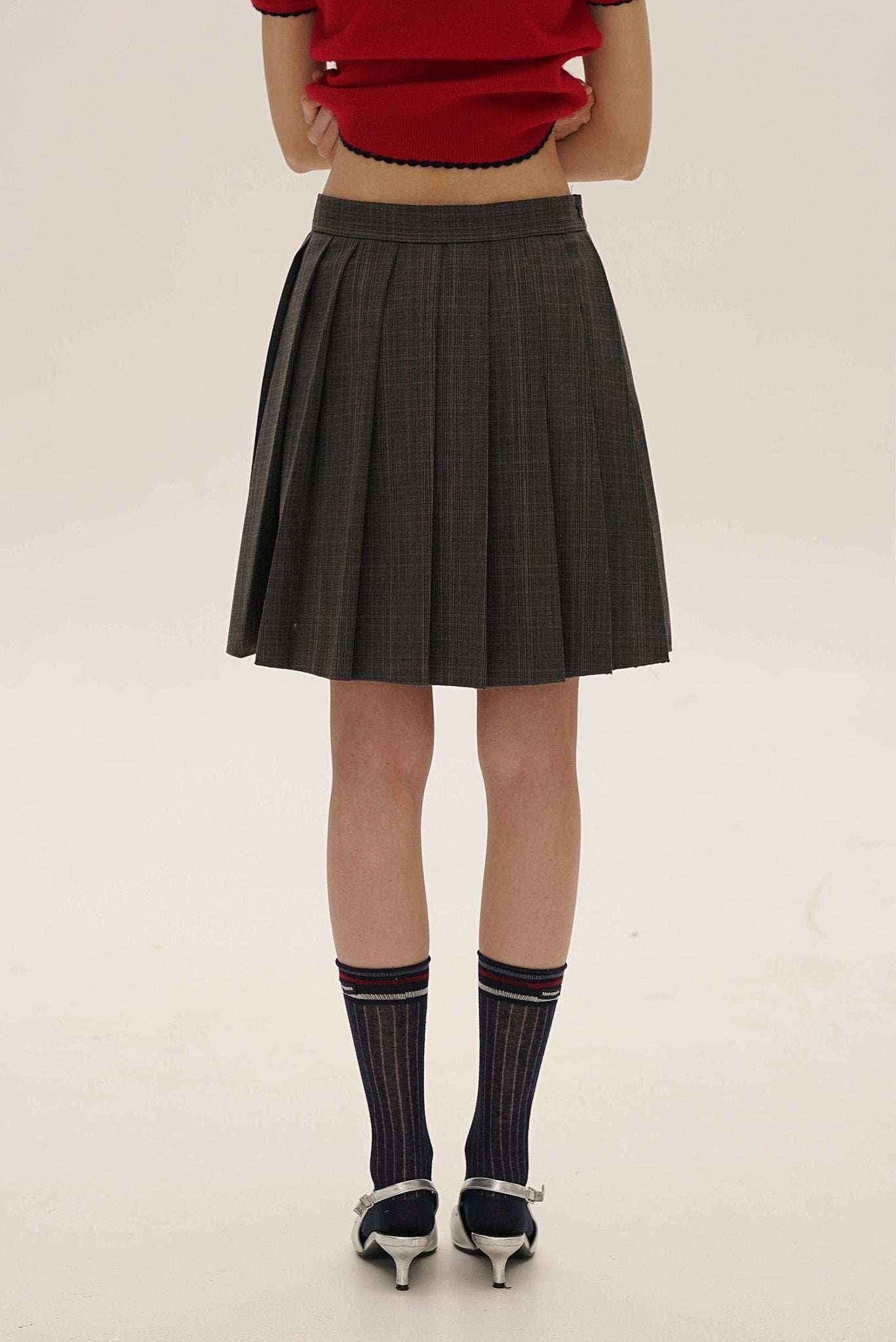Vintage Preppy Wool Plaid Skirt - COPPING THREADS - MOROMORO