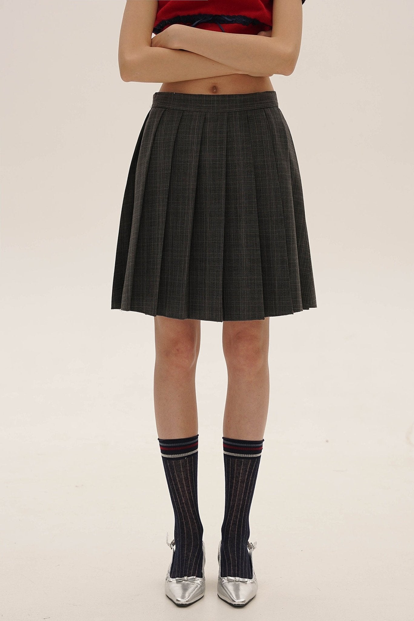 Vintage Preppy Wool Plaid Skirt - COPPING THREADS - MOROMORO