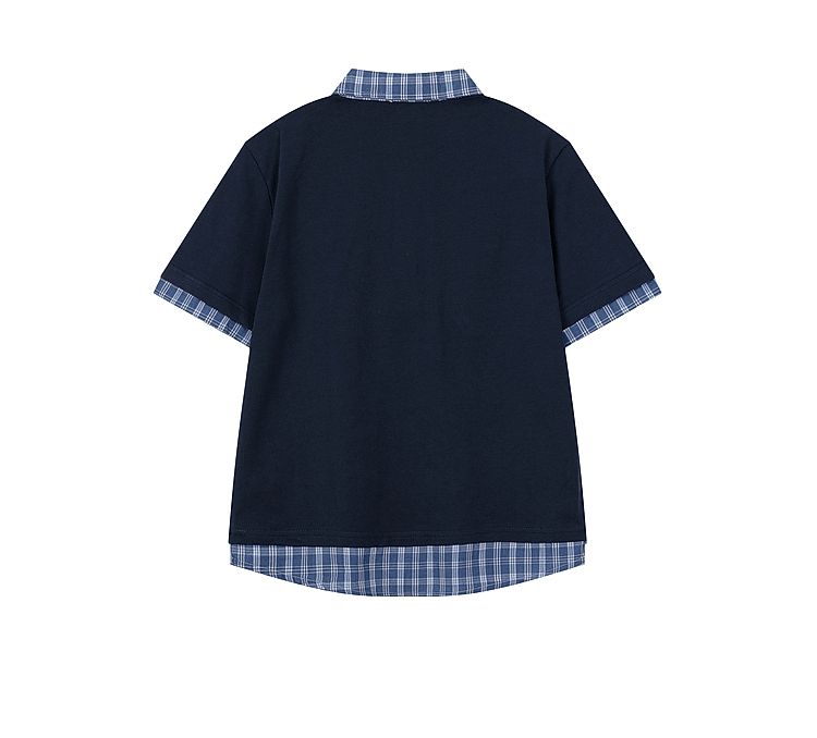 Vintage Puppy Embroidered Plaid Polo Tee - COPPING THREADS - CT Coquette