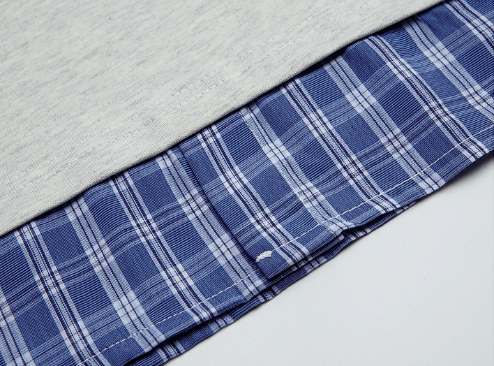 Vintage Puppy Embroidered Plaid Polo Tee - COPPING THREADS - CT Coquette