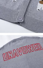Vintage Puppy Knit Cardigan - COPPING THREADS - CHICISLAND