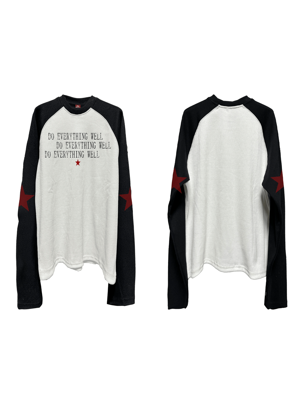 Vintage Raglan Contrast Long Sleeve Tee - COPPING THREADS - DETW