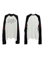 Vintage Raglan Contrast Long Sleeve Tee - COPPING THREADS - DETW