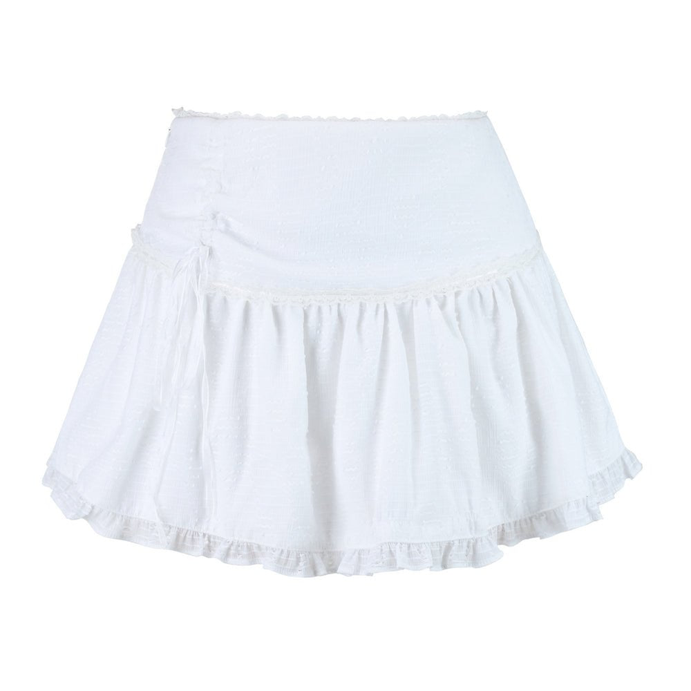 Vintage Ribbon Bow Mini Skirt - COPPING THREADS - AYF