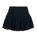 Vintage Ribbon Bow Mini Skirt - COPPING THREADS - AYF