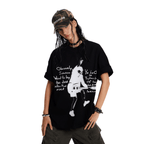 Vintage Rock Star Graphic Oversized Tee - COPPING THREADS - 0123Start