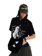 Vintage Rock Star Graphic Oversized Tee - COPPING THREADS - 0123Start