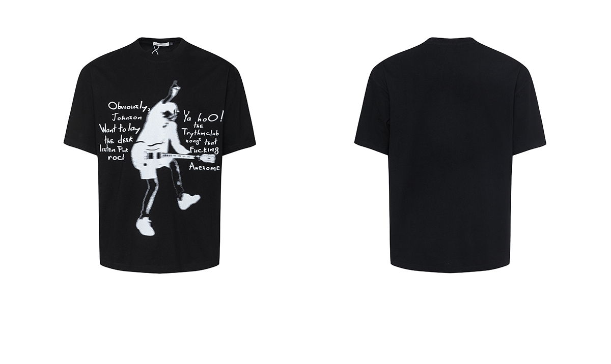Vintage Rock Star Graphic Oversized Tee - COPPING THREADS - 0123Start