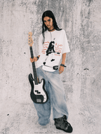 Vintage Rock Star Graphic Oversized Tee - COPPING THREADS - 0123Start