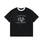 Vintage Rolled Hem Distressed Print Tee - COPPING THREADS - CT Select