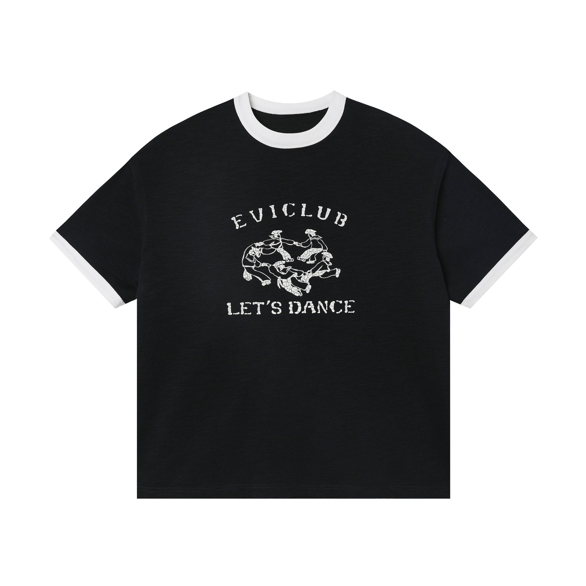 Vintage Rolled Hem Distressed Print Tee - COPPING THREADS - CT Select