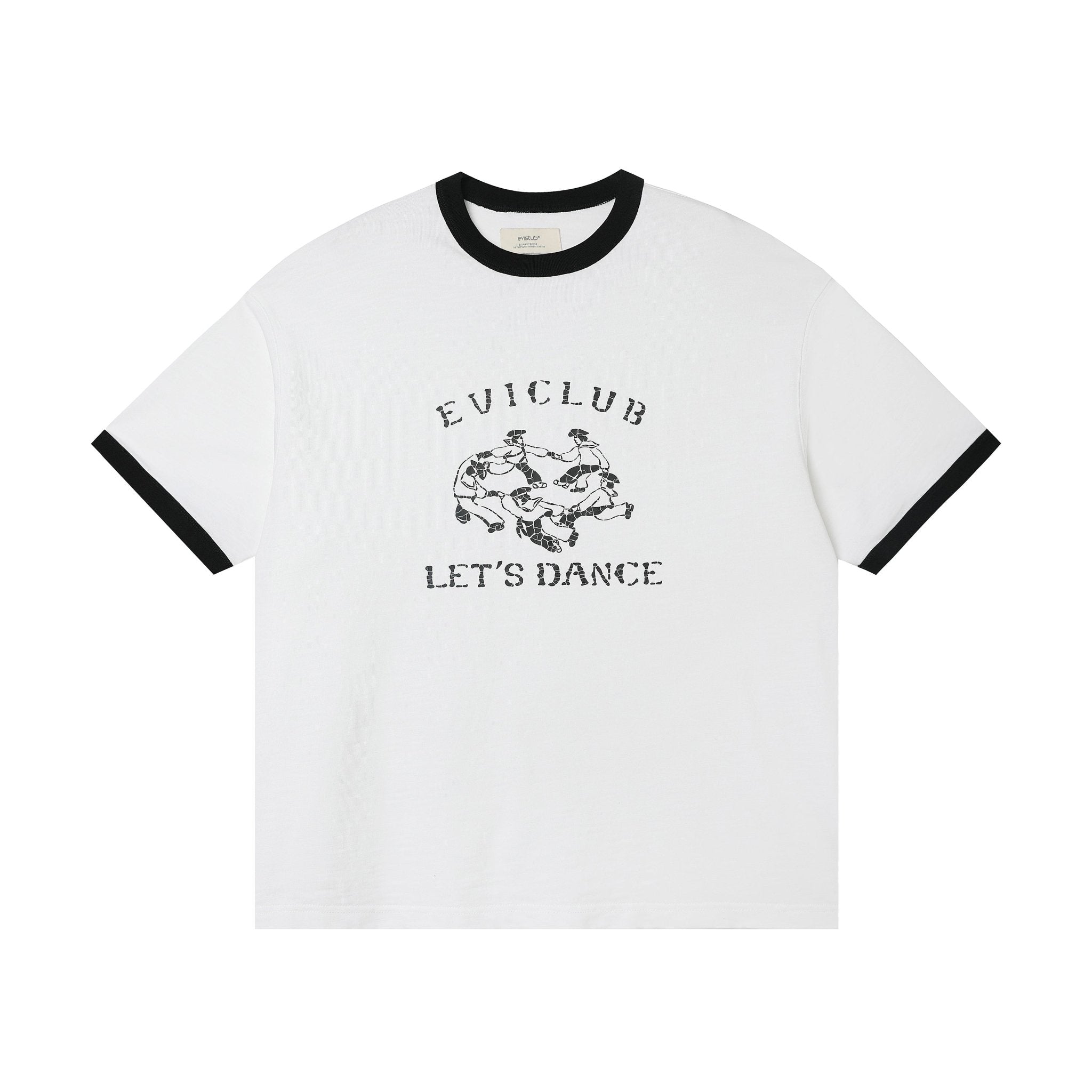 Vintage Rolled Hem Distressed Print Tee - COPPING THREADS - CT Select