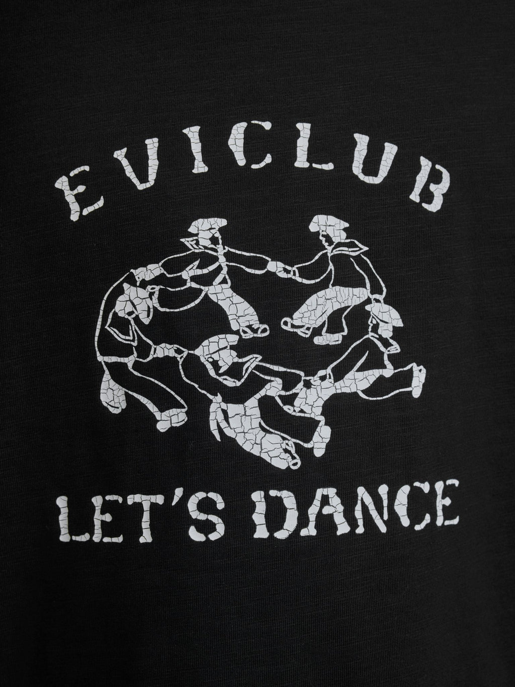 Vintage Rolled Hem Distressed Print Tee - COPPING THREADS - CT Select